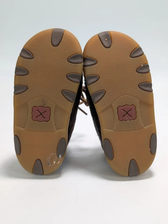 Twisted X Infant Girls' Brindle Chukka Driving Mocs - Picture 7 of 9
